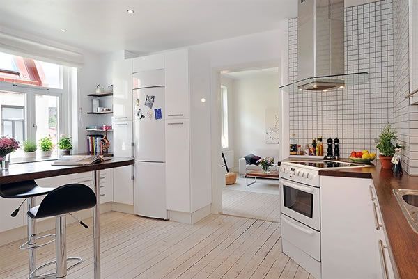 Small Apartment Swedish Style Charming and Fun 1